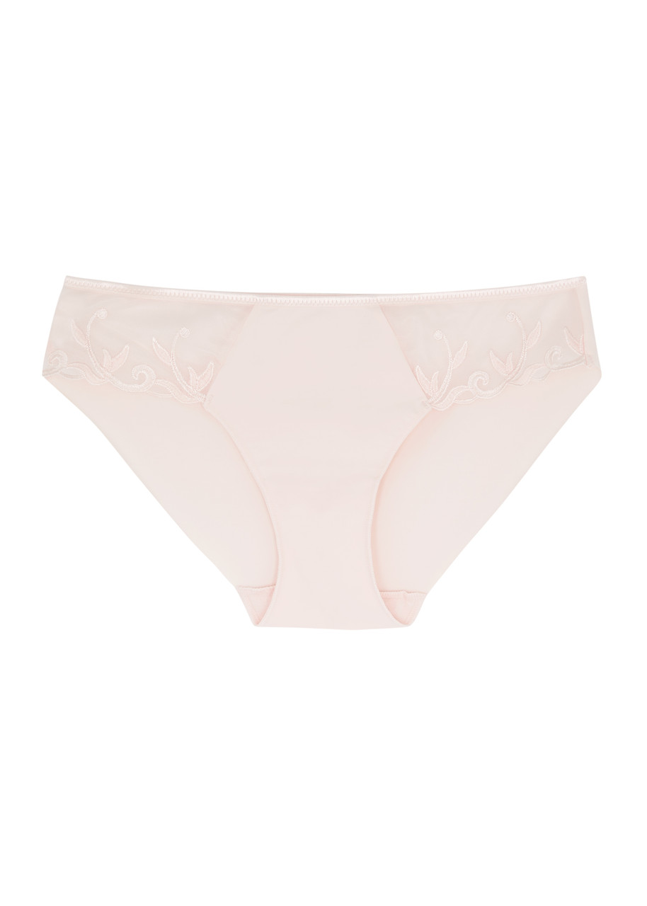 Simone Perele Andora Cotton Blend Briefs In Light Pink