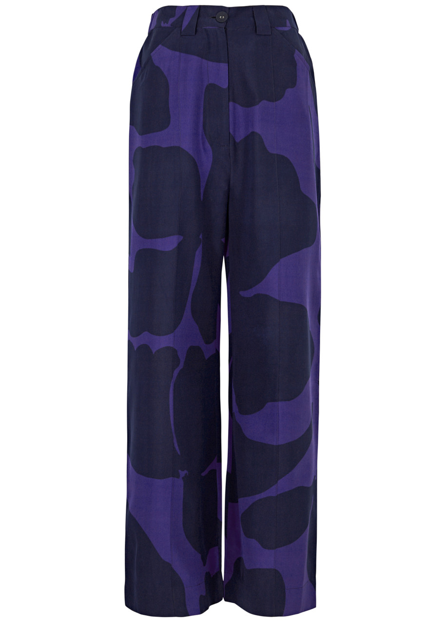 Chester Printed Woven Trousers