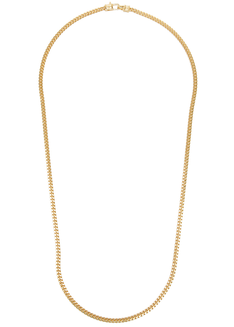 Tom Wood Curb M 18kt Gold-plated Chain Necklace