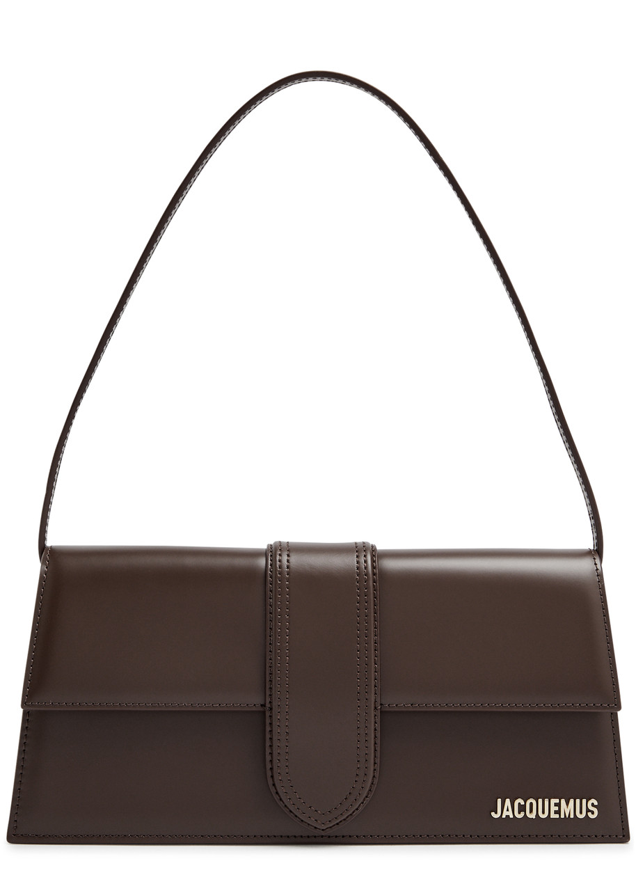 Jacquemus Le Bambino Long Leather top Handle bag - Brown - One Size