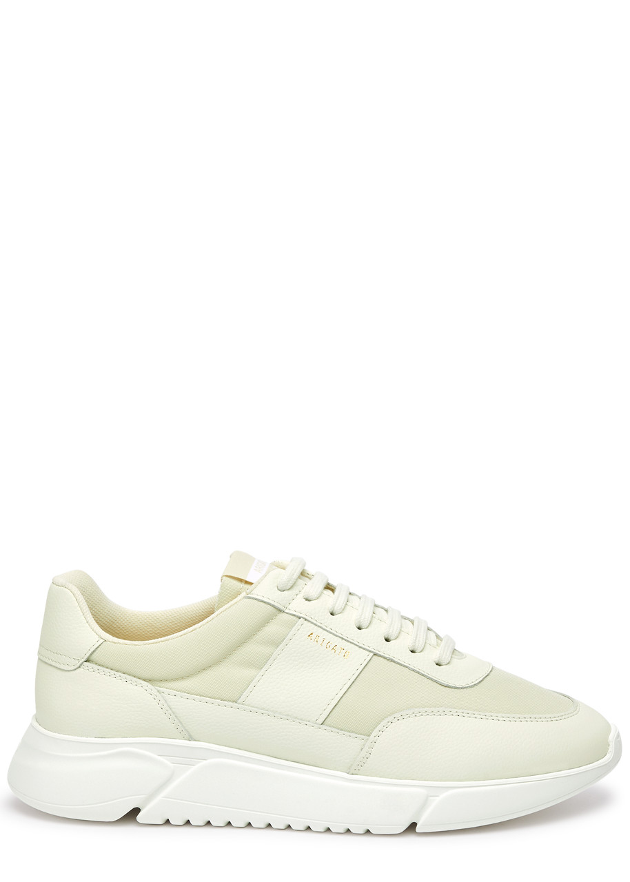 Axel Arigato Genesis Vintage Runner Panelled Sneakers In Beige