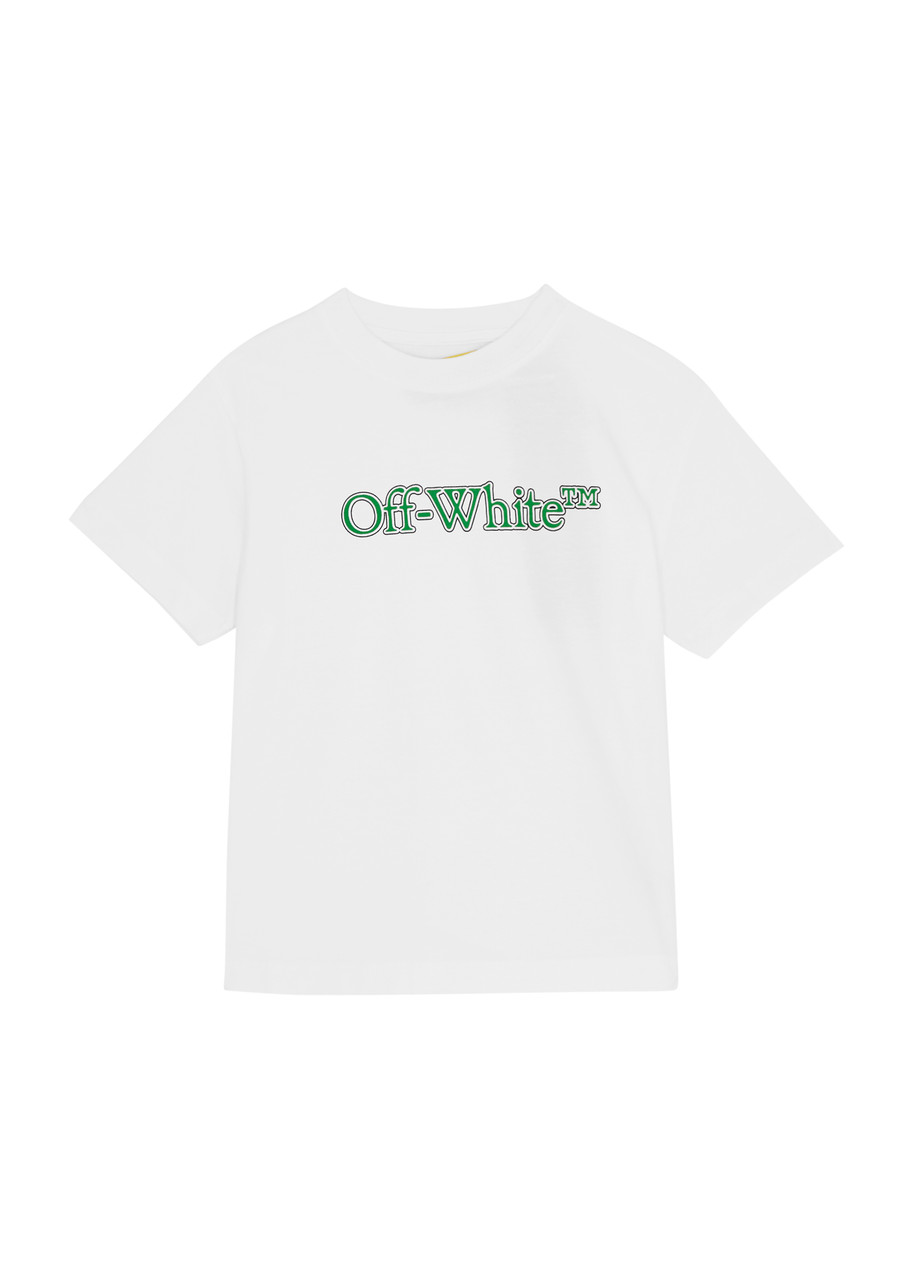Off-white Kids Logo-print Cotton T-shirt (4-10 Years)