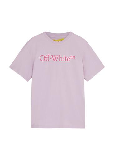 Off-White Kids logo-print cotton T-shirt