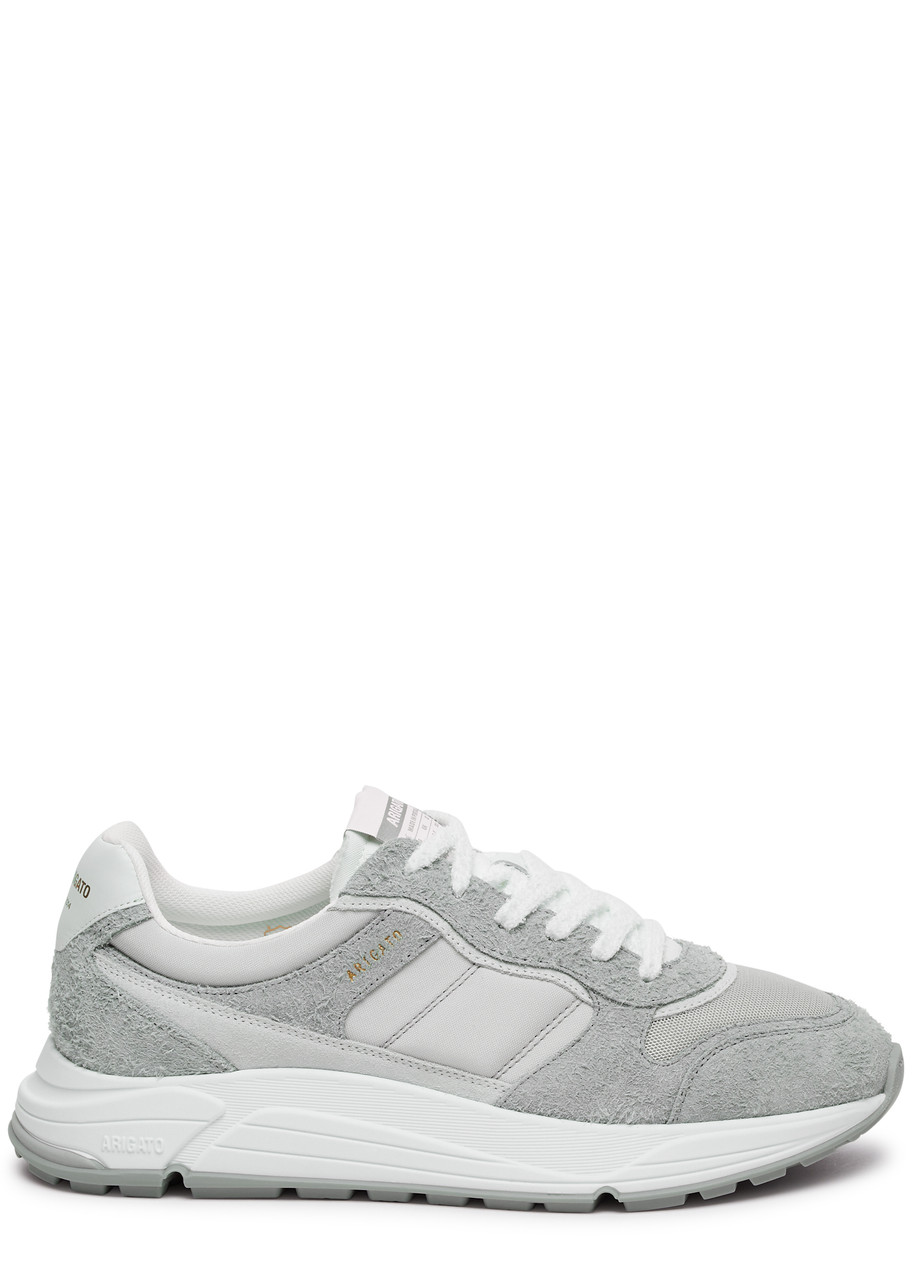 Axel Arigato Rush Panelled Canvas Sneakers In Grey