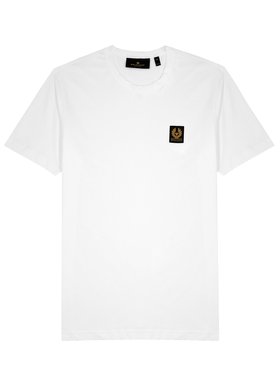 Belstaff Logo Patch Cotton T-shirt In White