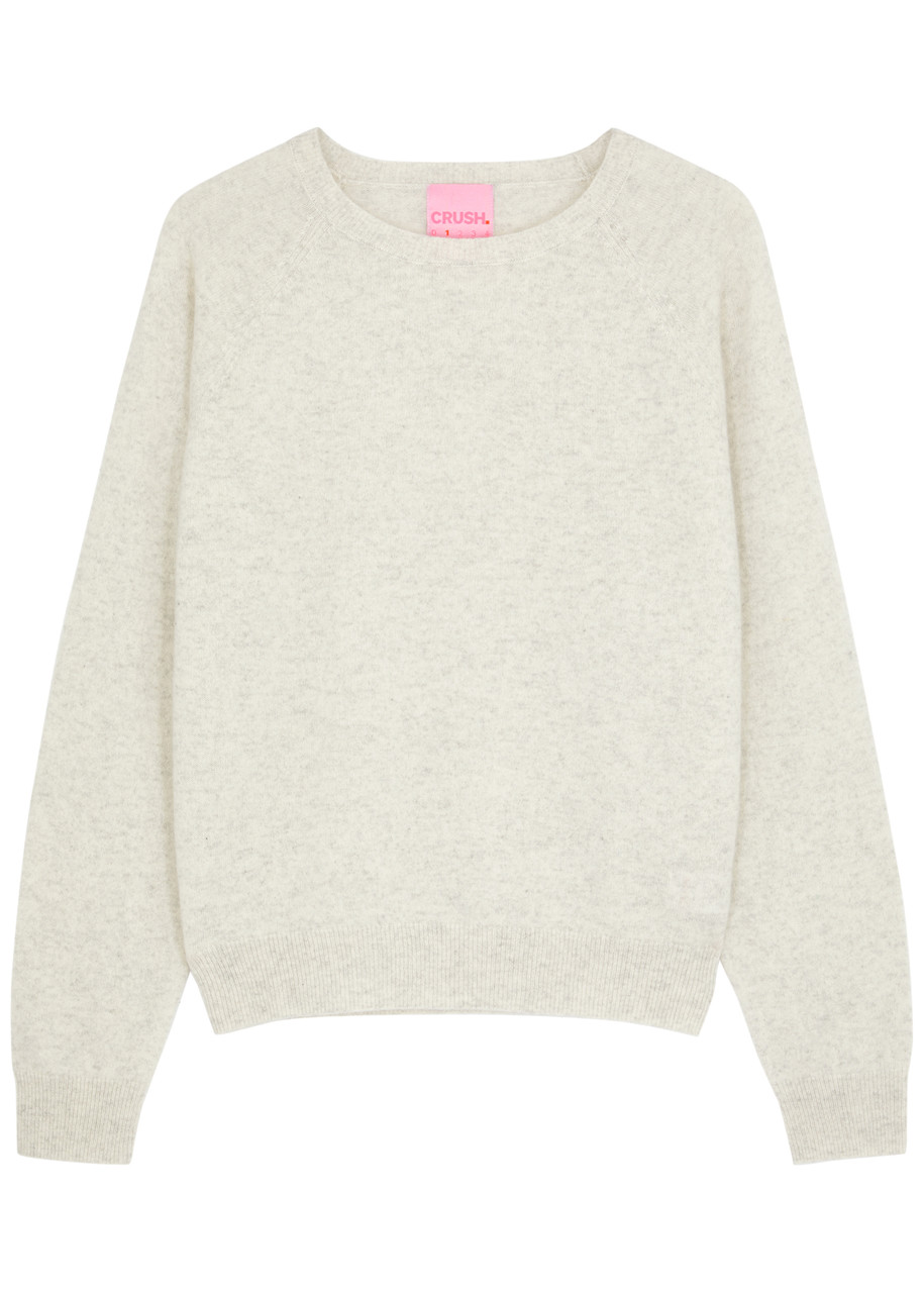 Crush Cashmere Chan Chan Cashmere Jumper In Grey