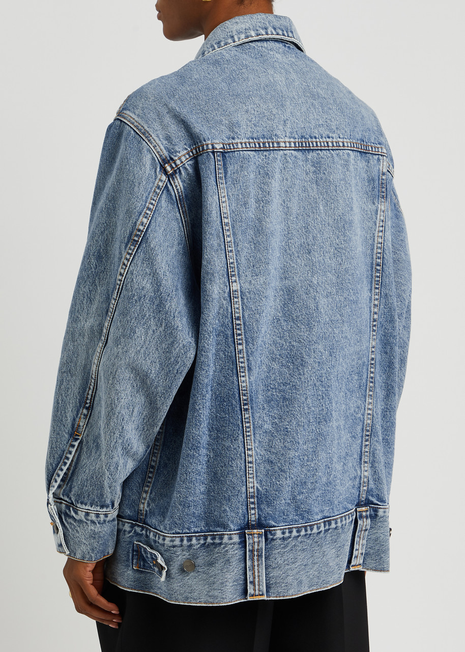  Khaite Grizzo Oversized Denim Jacket - S (uk8-10 / S) 