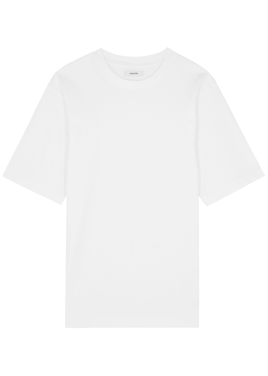 Haikure Kelly Cotton T-shirt In White