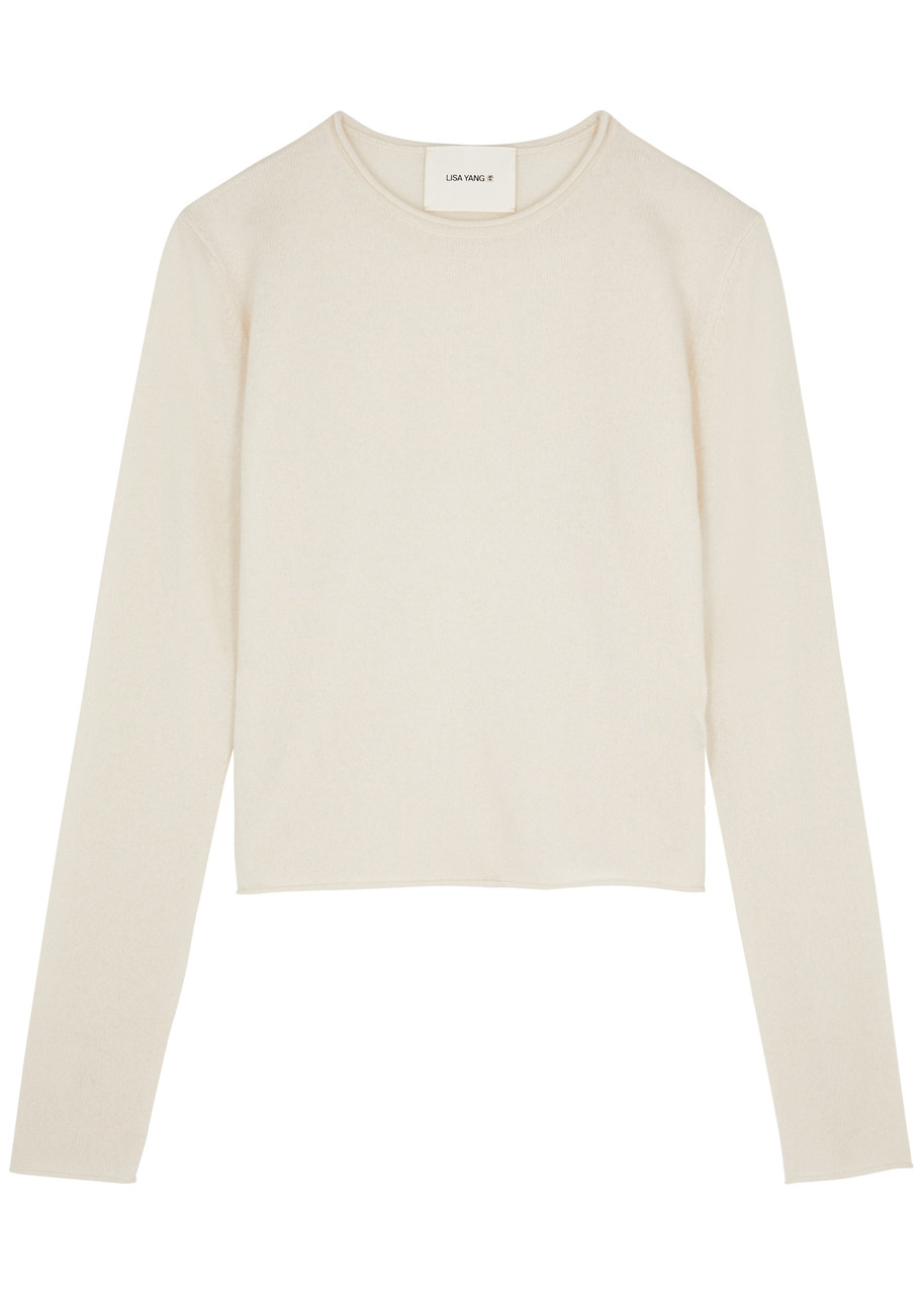 Lisa Yang Ida Cashmere Jumper In Cream