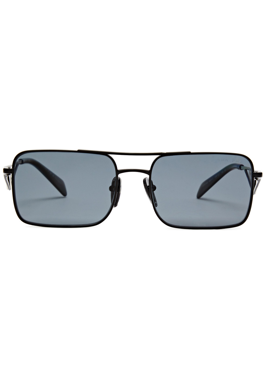 PRADA PRADA RECTANGLE-FRAME SUNGLASSES