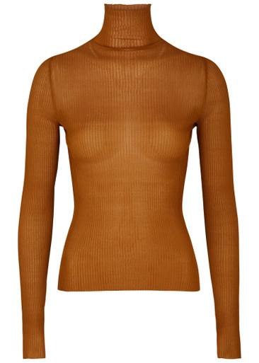 トップス PETAR PETROV asymmetry layered Knit 48 986786_ORNG_1__41581.