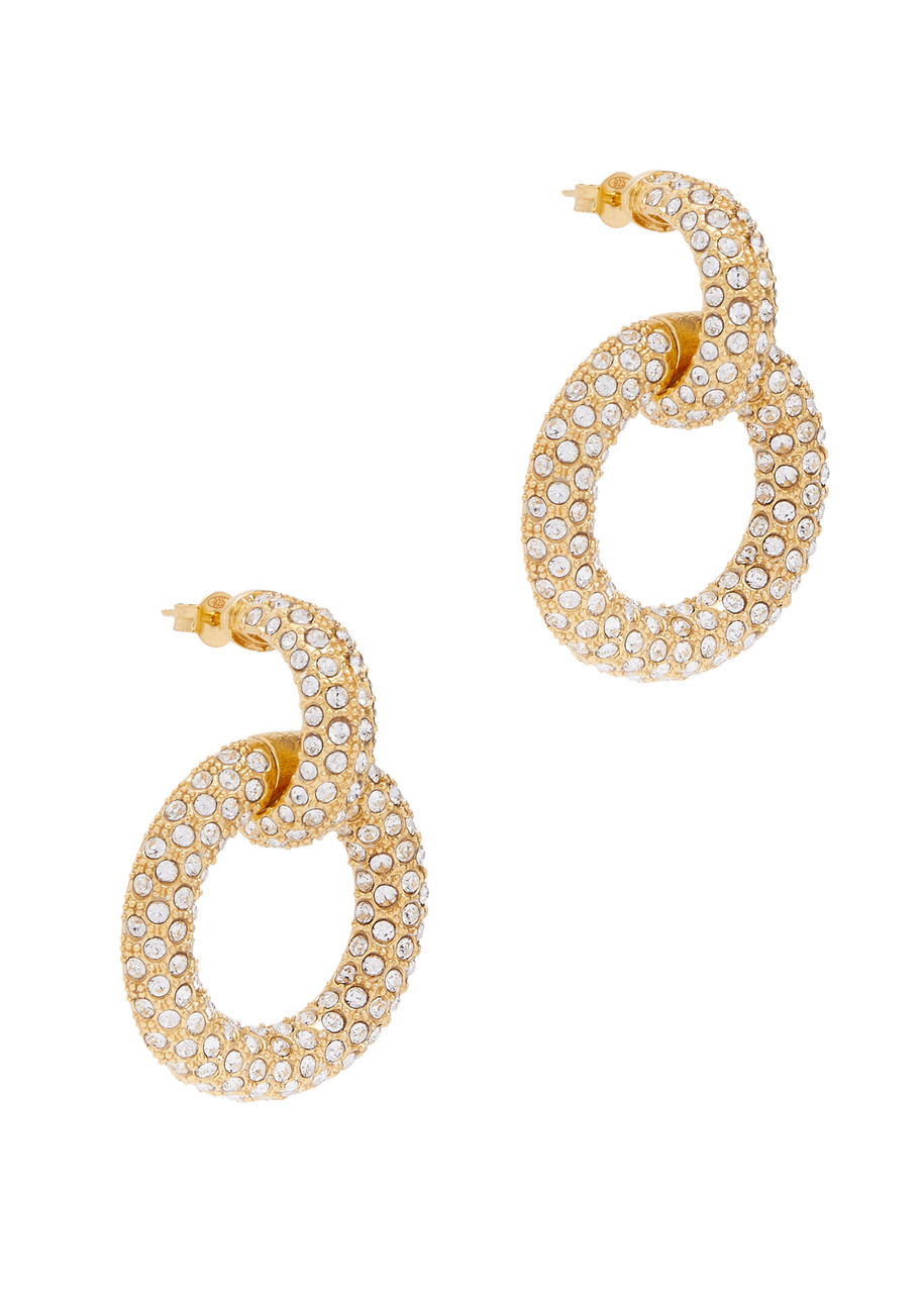 Giovanna 18kt Gold-plated Drop Earrings