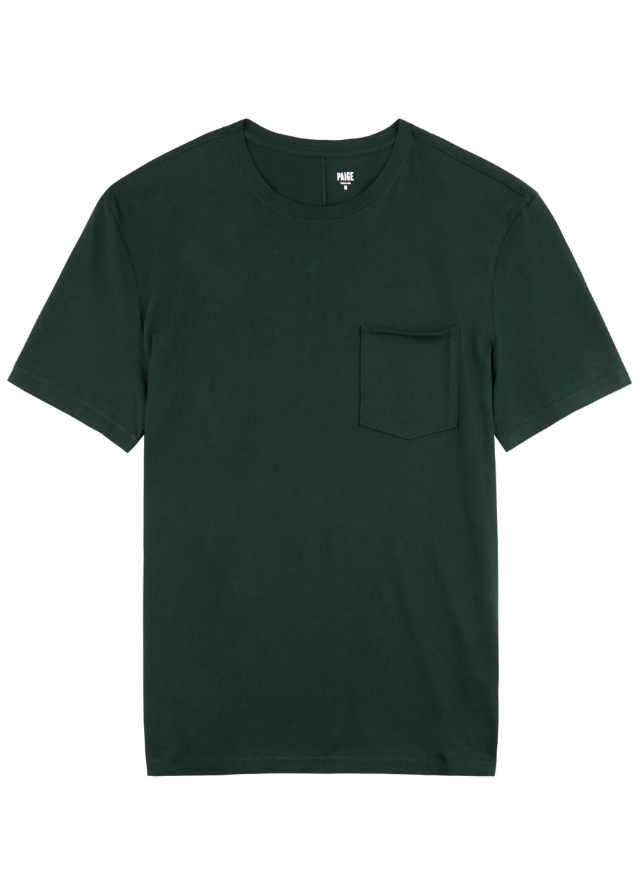 Shop Paige Ramirez Cotton T-shirt In Green