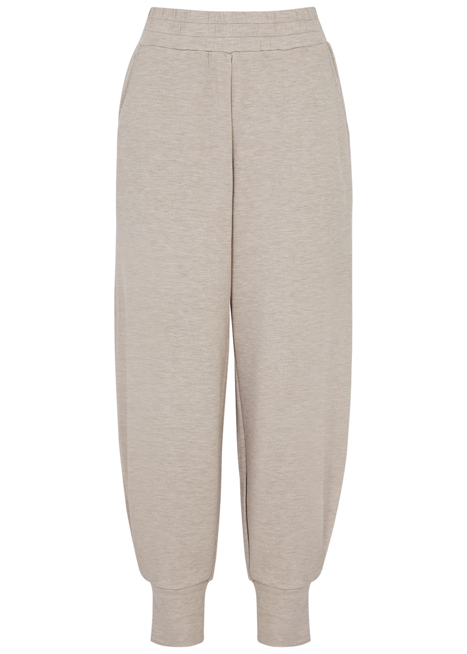 Varley The Relaxed Pant Stretch-jersey Sweatpants In Taupe