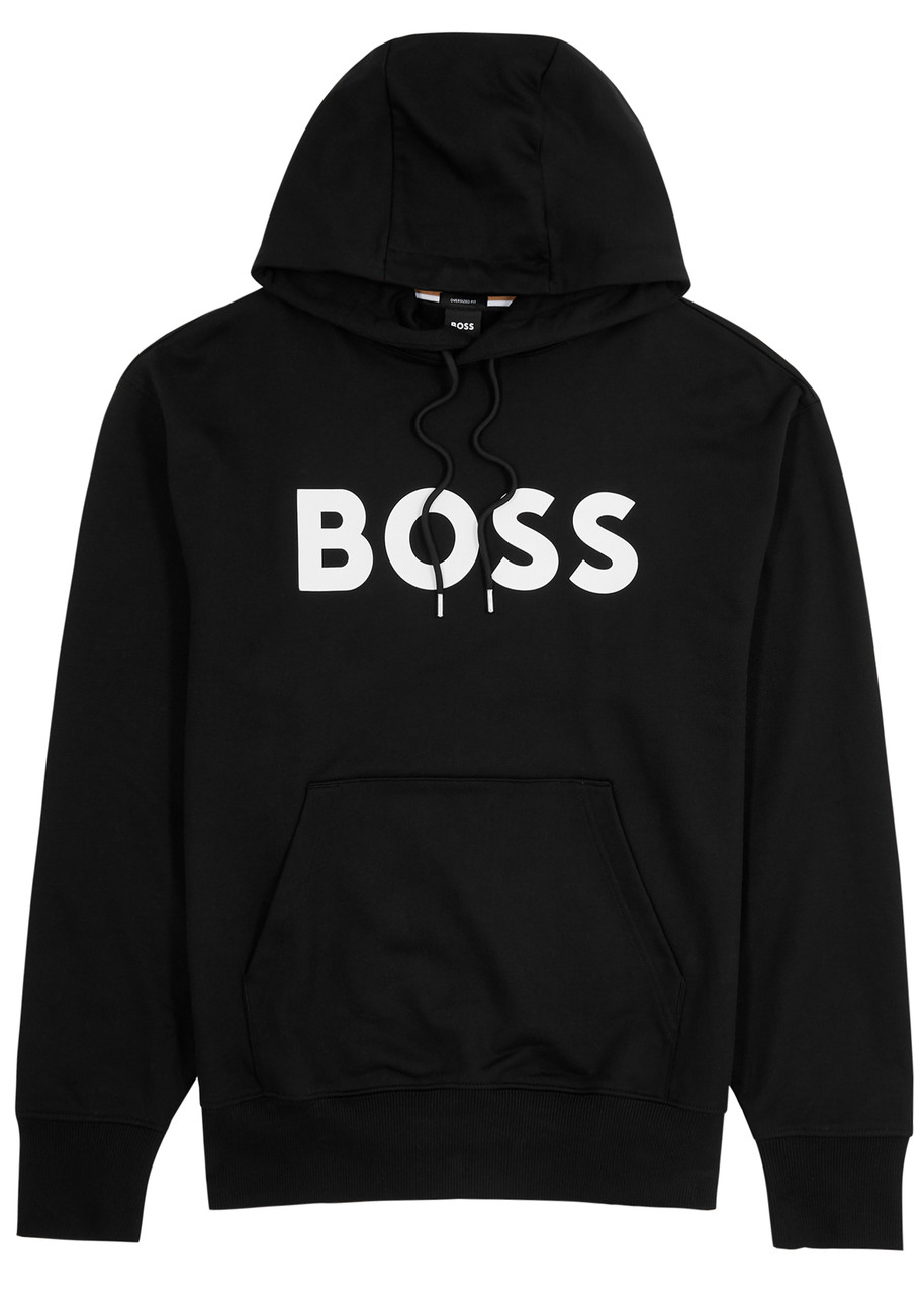 Logo Hooded Cotton Sweatshirt