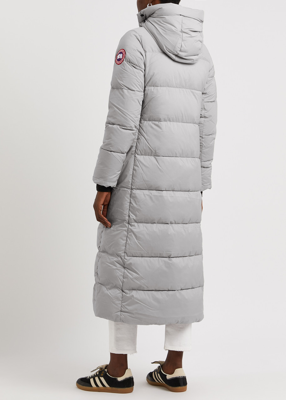  Canada Goose Women's Small Grey Alliston Quilted Feather-light Parka Coat - Water-repellent - S (uk8-10 / S) 