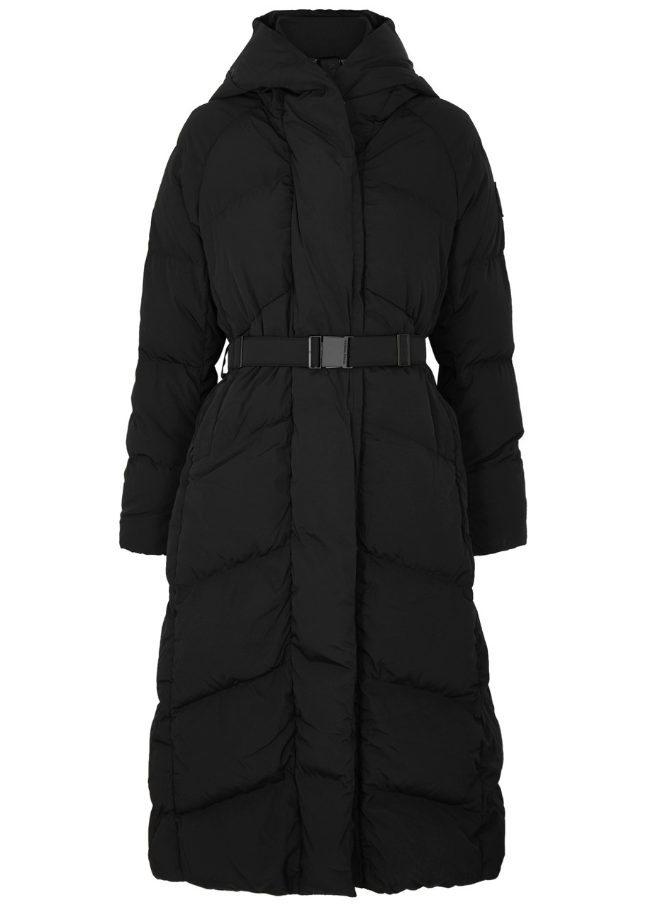 Shop Canada Goose Marlow Quilted Shell Parka In Black