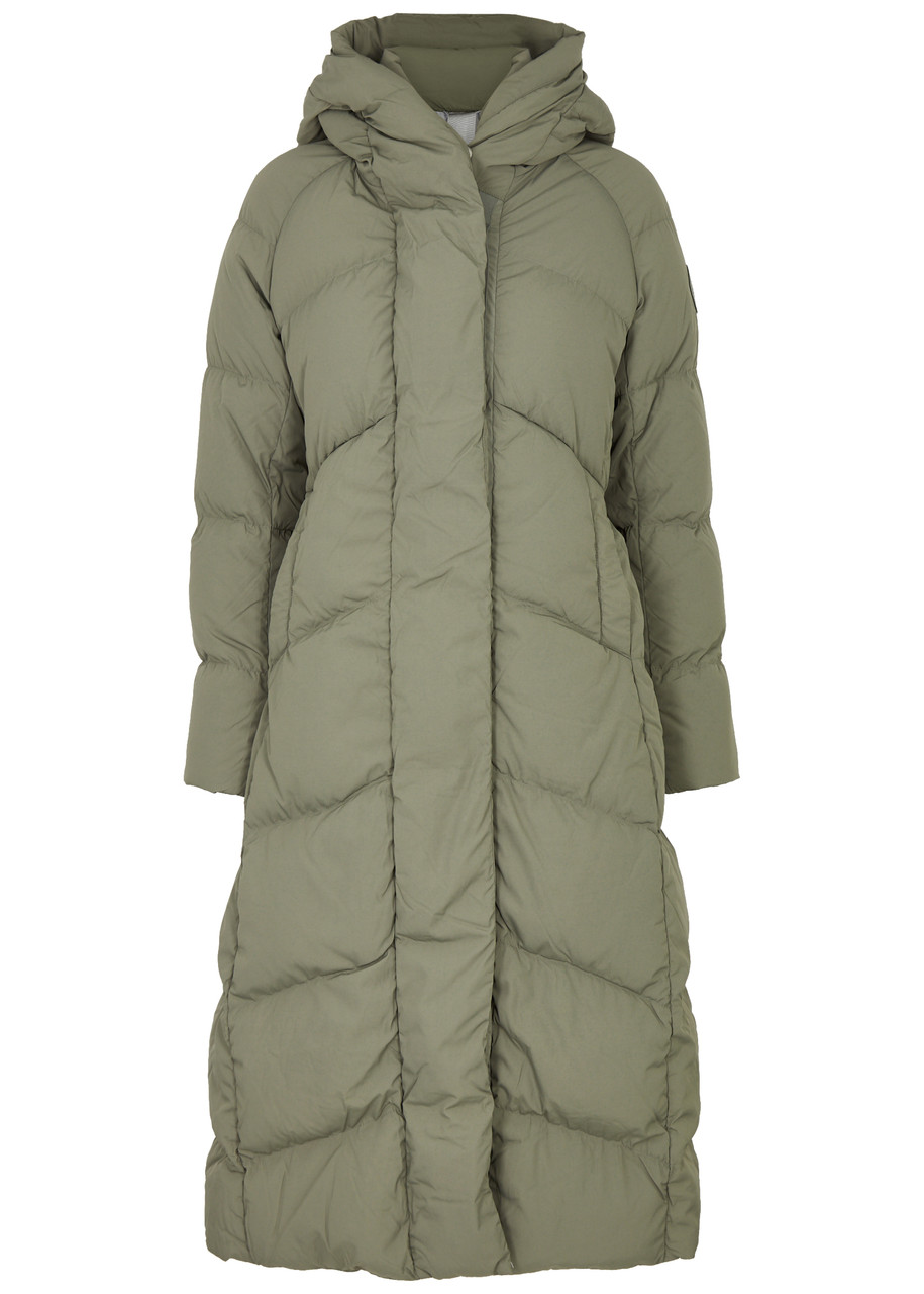 Canada Goose Marlow Quilted Shell Parka In Sage