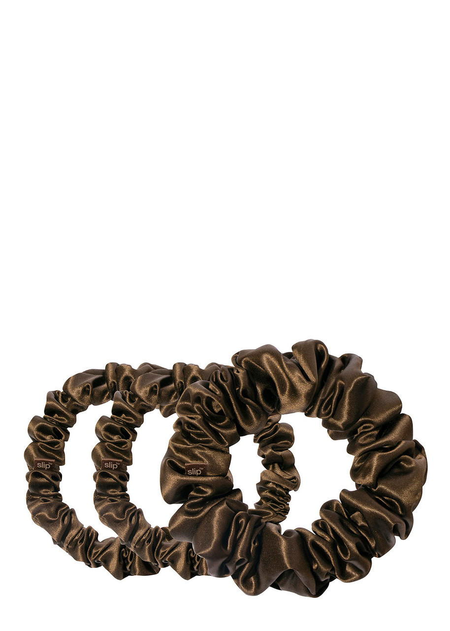 Slip Midi & Large Scrunchie Set Of 3