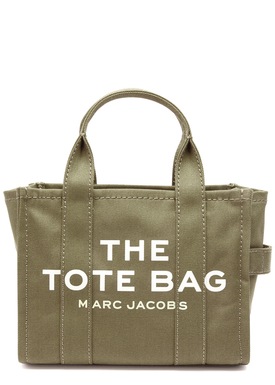 Marc Jacobs The Tote Small Canvas Tote In Green