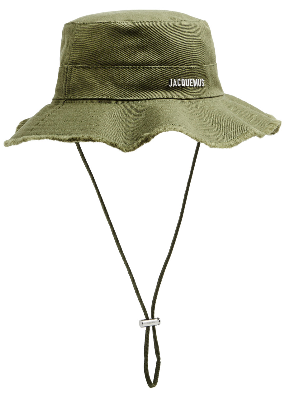 Jacquemus Le Bob Artichaut Canvas Bucket hat - Khaki - 56 (56cm / S)