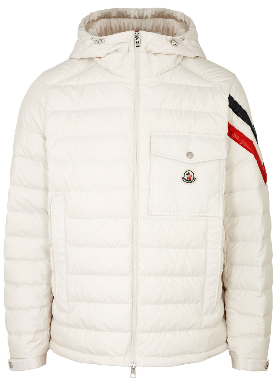 Moncler Berard Quilted Shell Jacket - White - 4 (UK42 /xl)