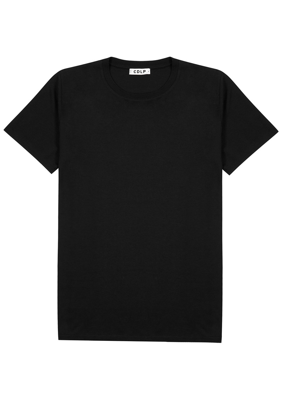 Cdlp Lyocell-blend T-shirt In Black