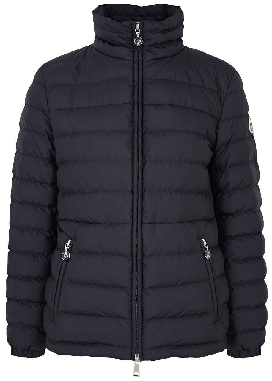 Moncler Abderos Quilted Shell Jacket - Navy