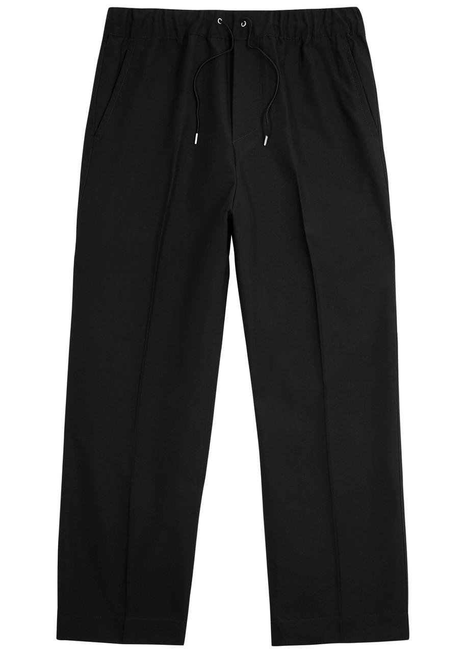 Oamc Base Wide-leg Trousers In Black