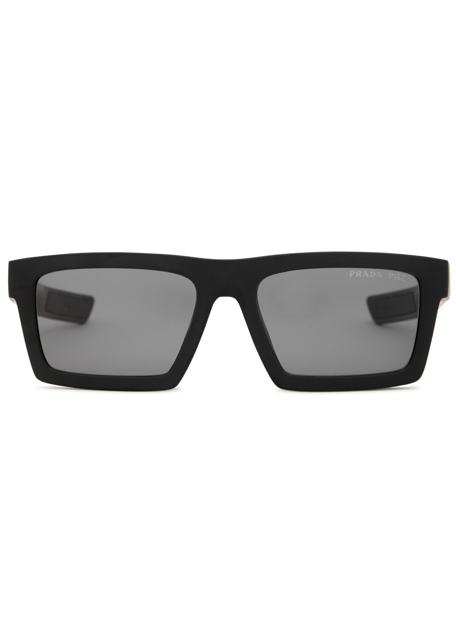 PRADA PRADA LINEA ROSSA RECTANGLE-FRAME SUNGLASSES