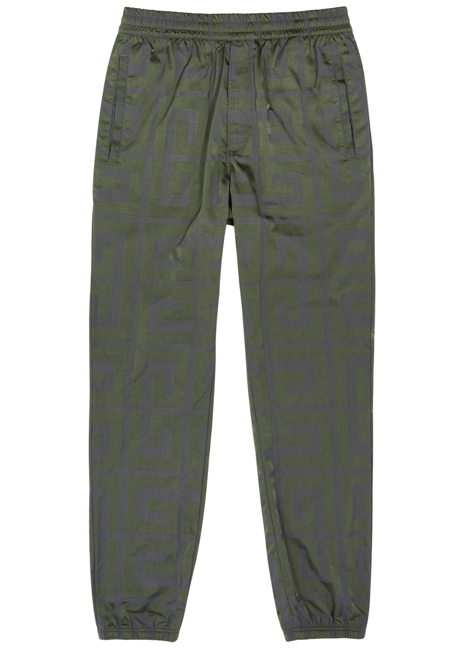 Givenchy 4G jacquard track pants - Green