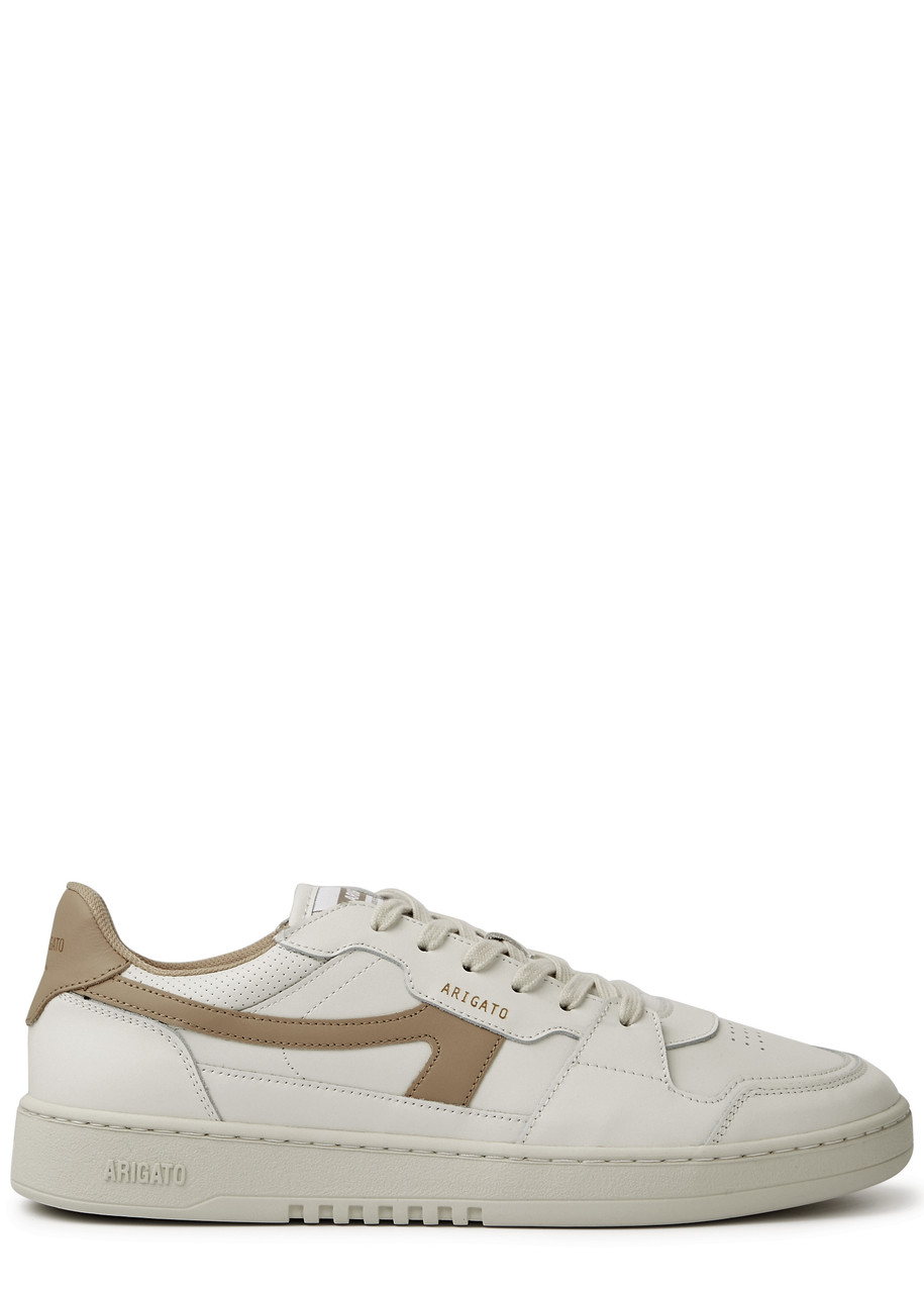 Axel Arigato Dice Lo Panelled Leather Sneakers – White – 45 (IT45 / UK11) Axel Arigato Dice Lo Panelled Leather Sneakers – White – 45 (IT45 / UK11)