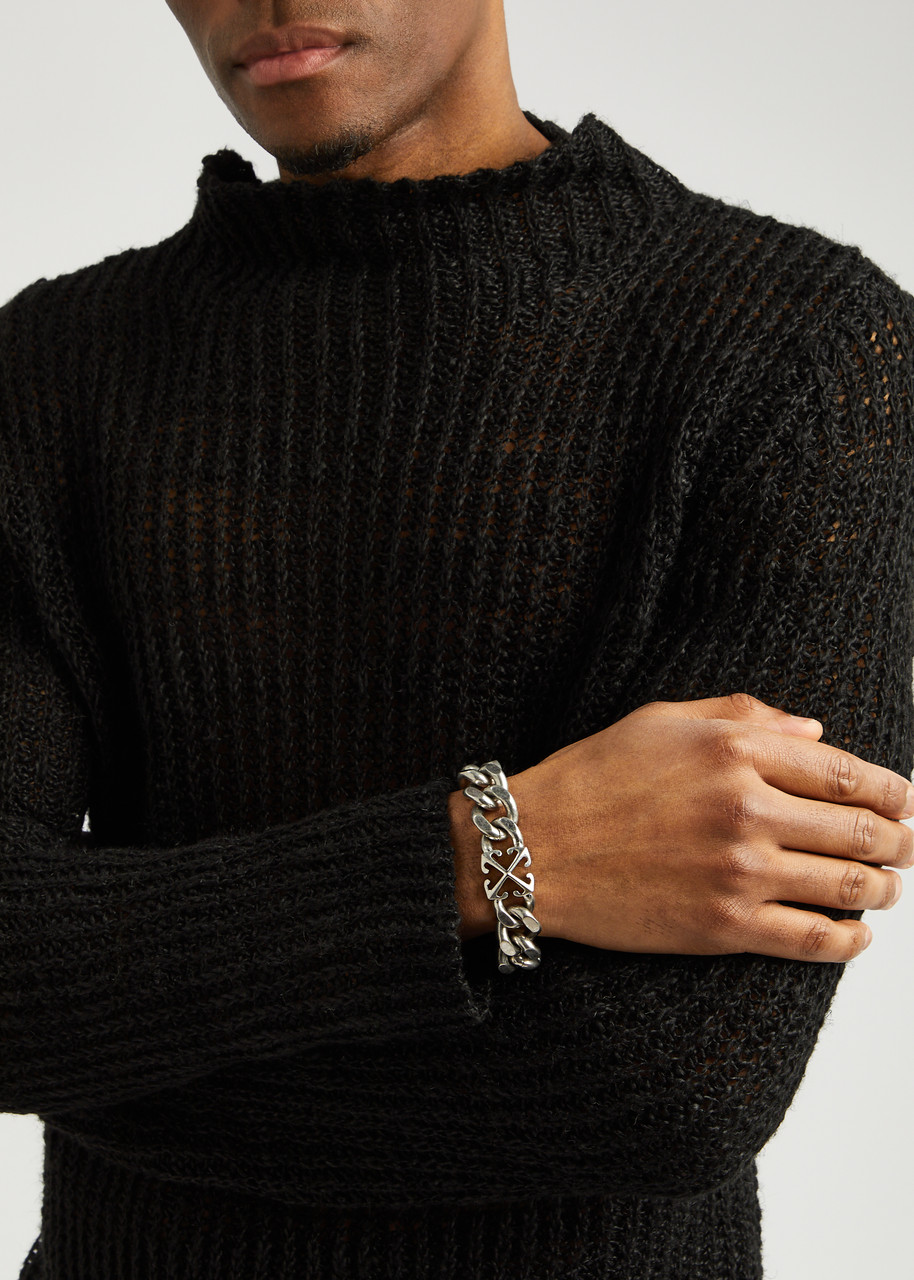  Off-white Arrow Chain Bracelet - Silver - One Size 