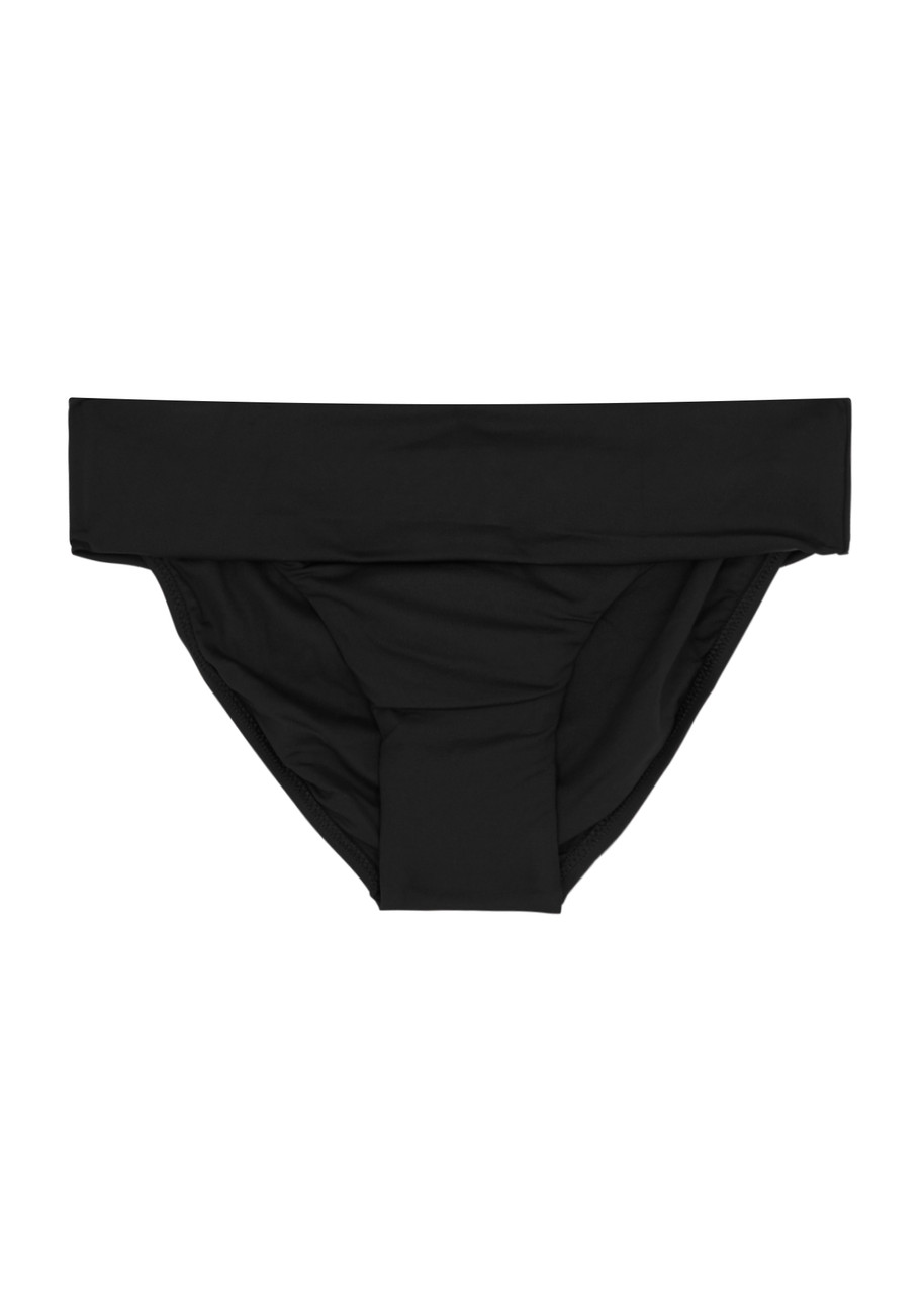 Melissa Odabash Brussels Bikini Briefs - Black - 14 (UK 14 / L)