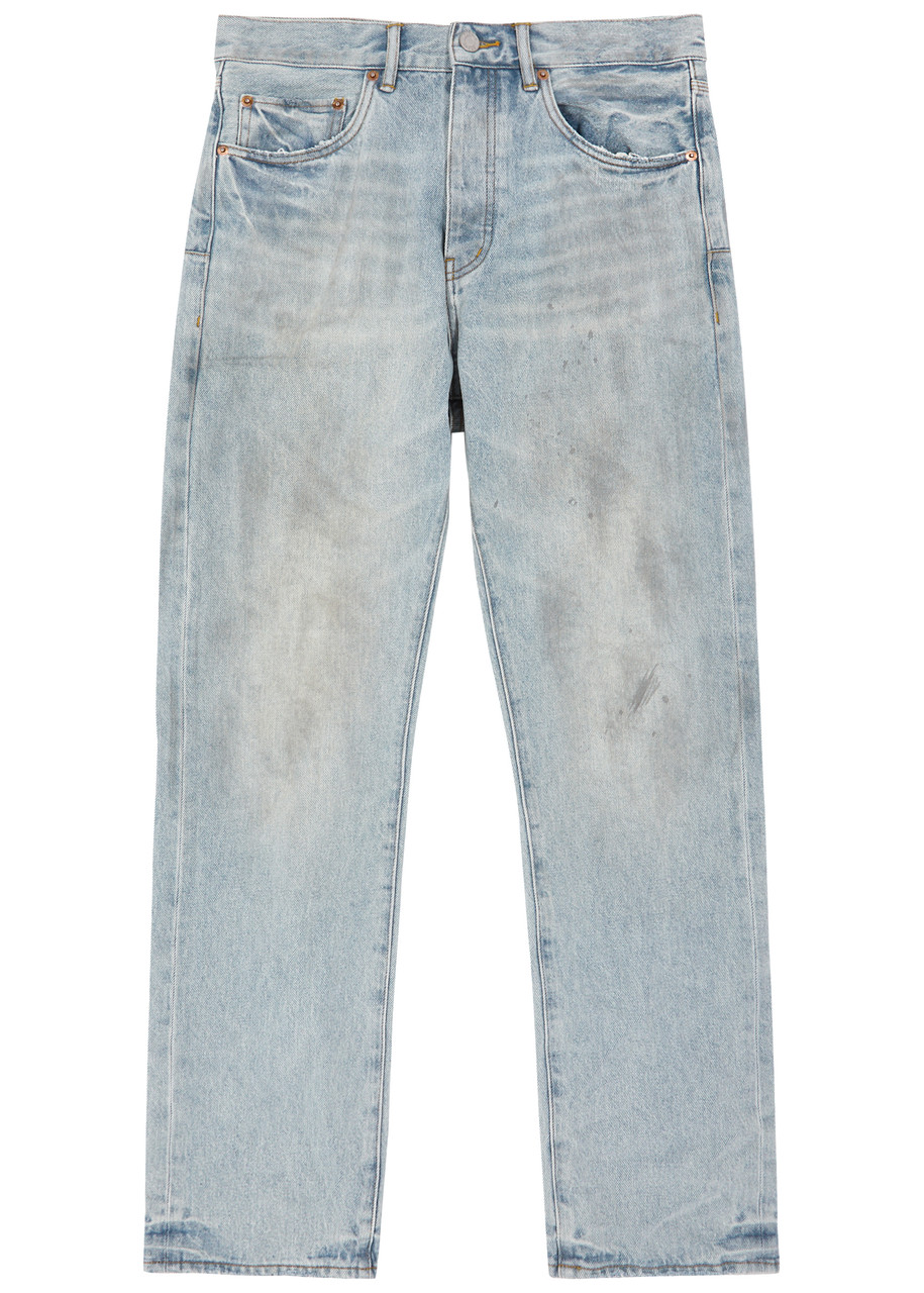 Purple Brand Paint Blowout Slim Fit Jeans - Farfetch