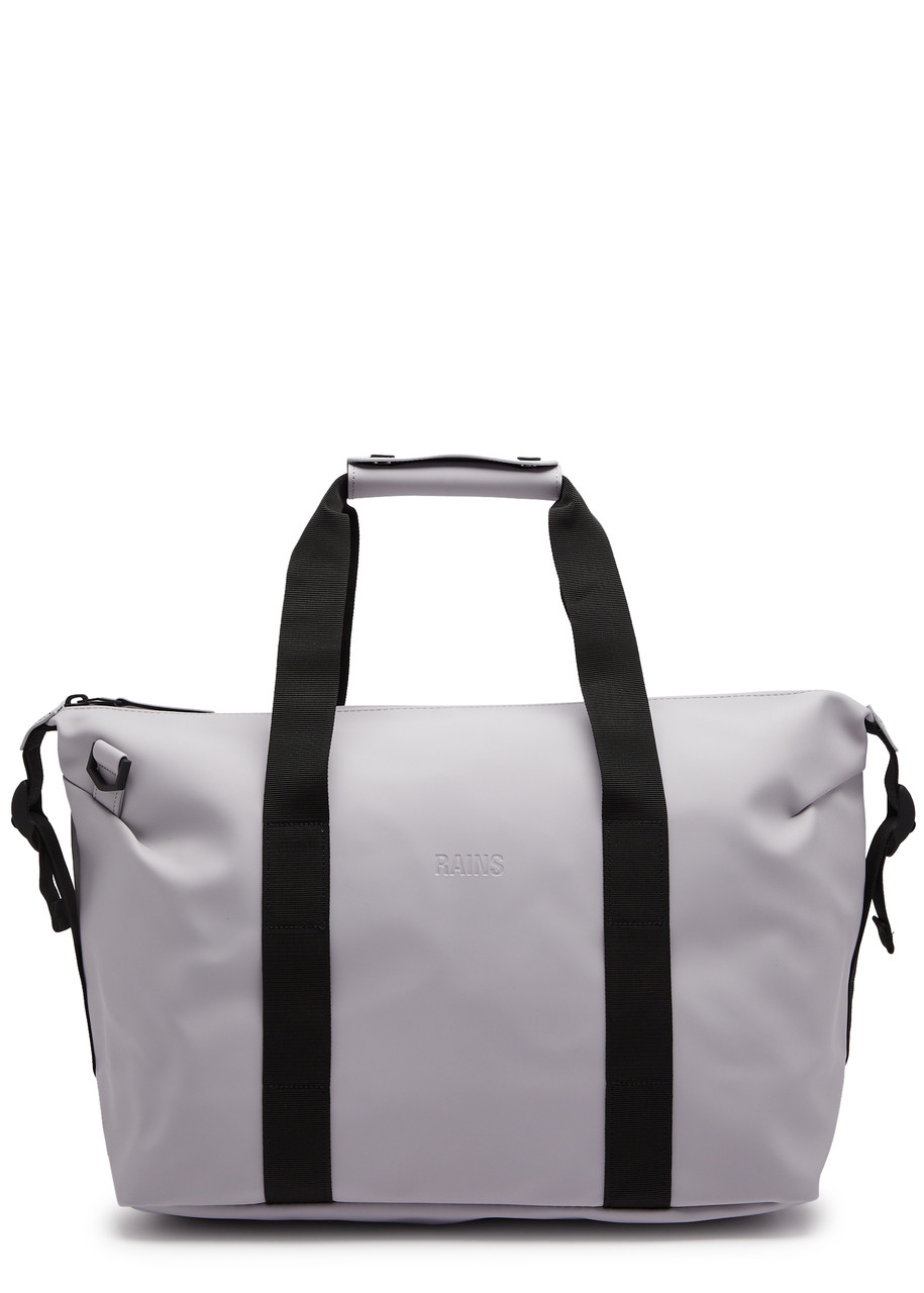 Rains Hilo Weekend Small Rubberised Holdall In Lilac