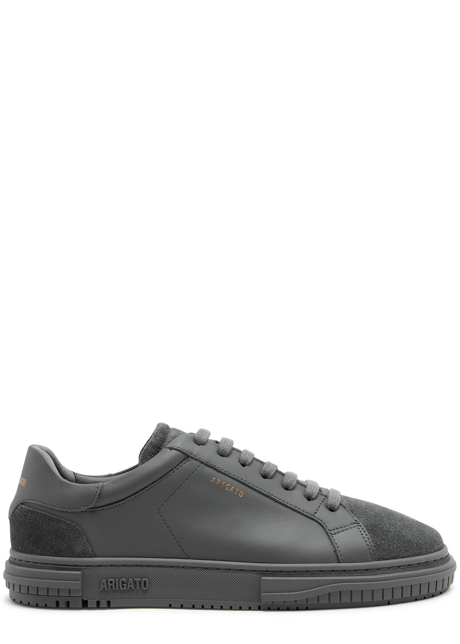 Axel Arigato Atlas Panelled Leather Sneakers In Grey