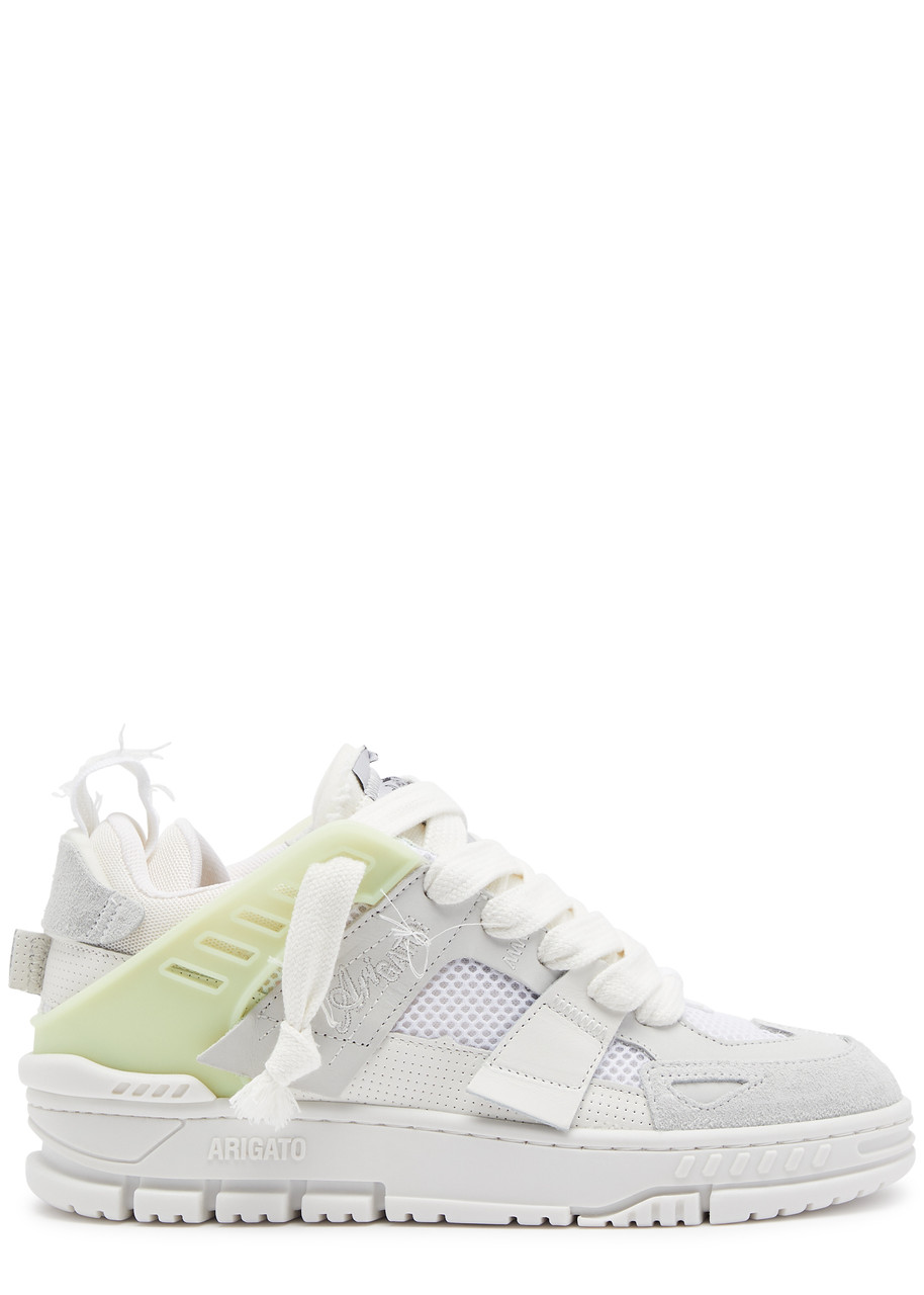 Shop Axel Arigato Trainers, Leather In White