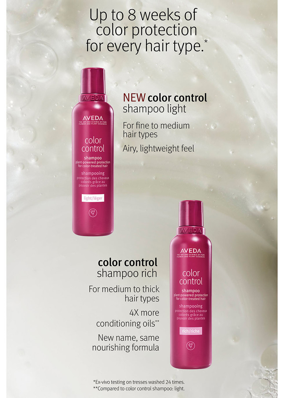  Aveda - Color Control Light Shampoo 200ml – Unisex – Hair Shampoo 
