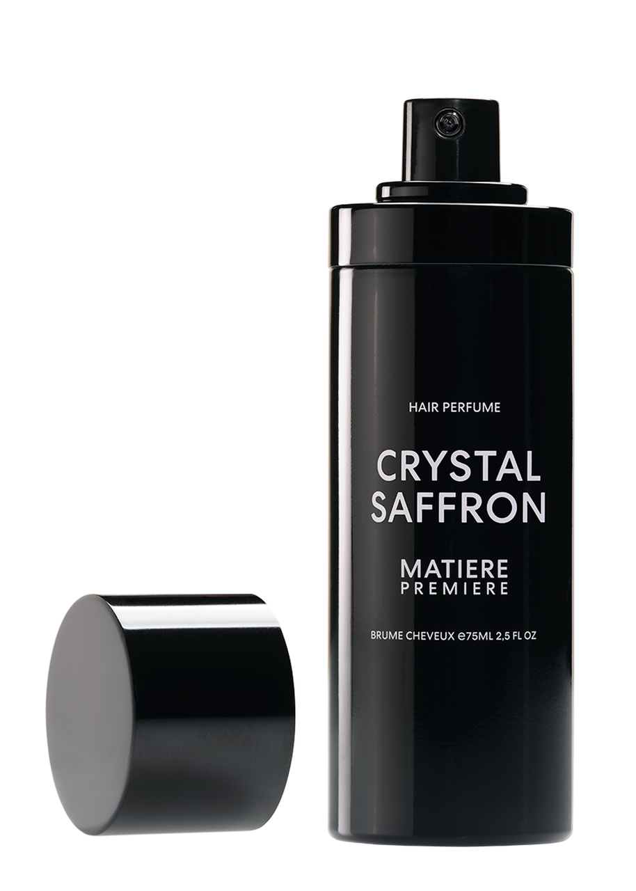 MATIERE PREMIERE MATIERE PREMIERE CRYSTAL SAFFRON HAIR PERFUME 75ML, HAIR PERFUME, HAIR MIST, LIGHT AND KIND TO YOUR 