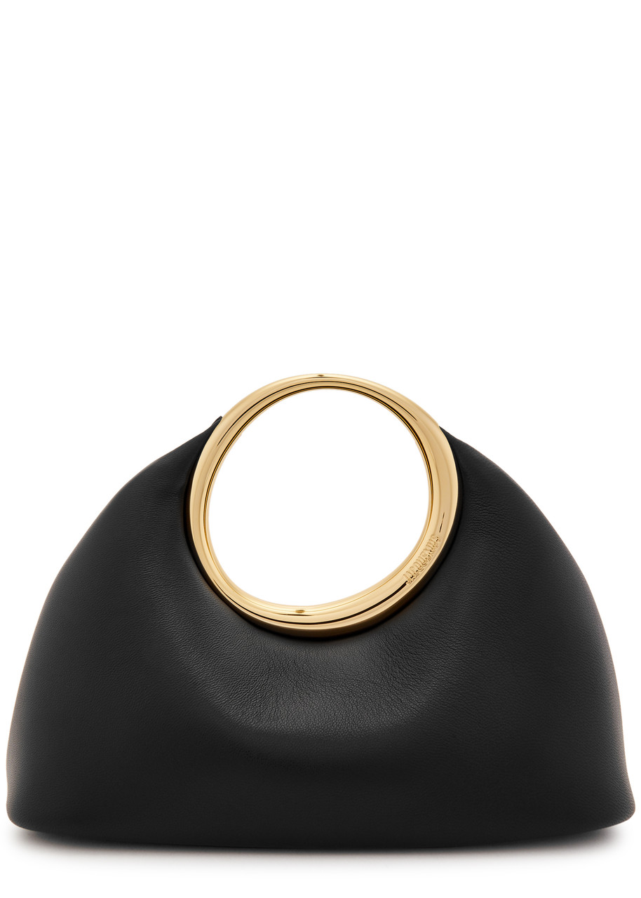 Jacquemus Le Petit Calino Leather top Handle bag - Black - One Size
