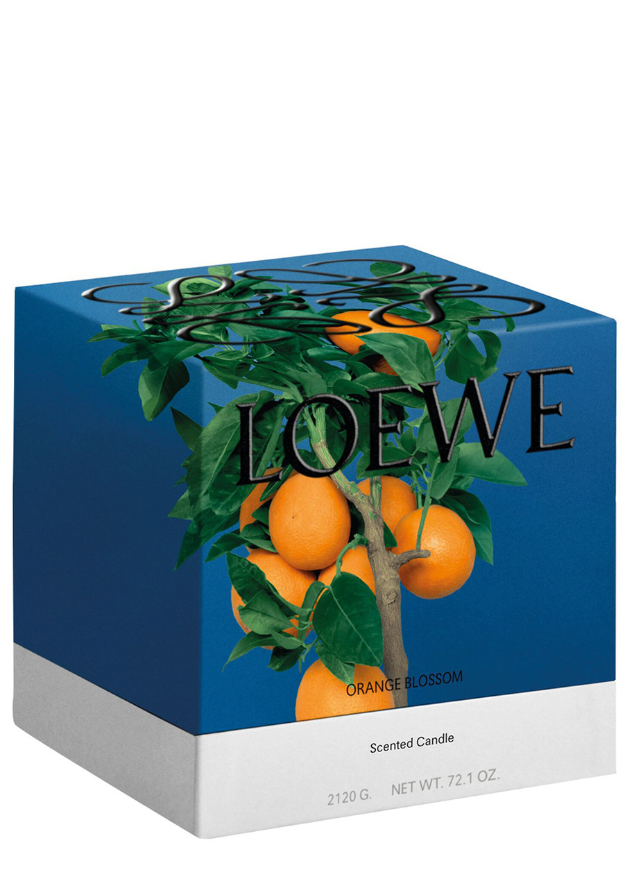  Loewe Orange Blossom Candle - Small 170g, Candle, Low-intensity Fragrance, Honeyed, Earthy- Yet-clean Scent, Citrus, Sweet And Freshly Green Aspects 