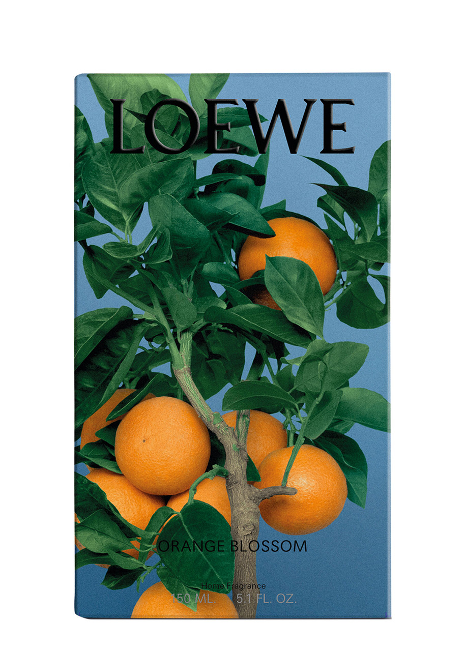 LOEWE LOEWE ORANGE BLOSSOM HOME FRAGRANCE 150ML, ROOM SPRAY, AROMA OF ORANGE TREE FLOWERS, HONEYED, EARTHY