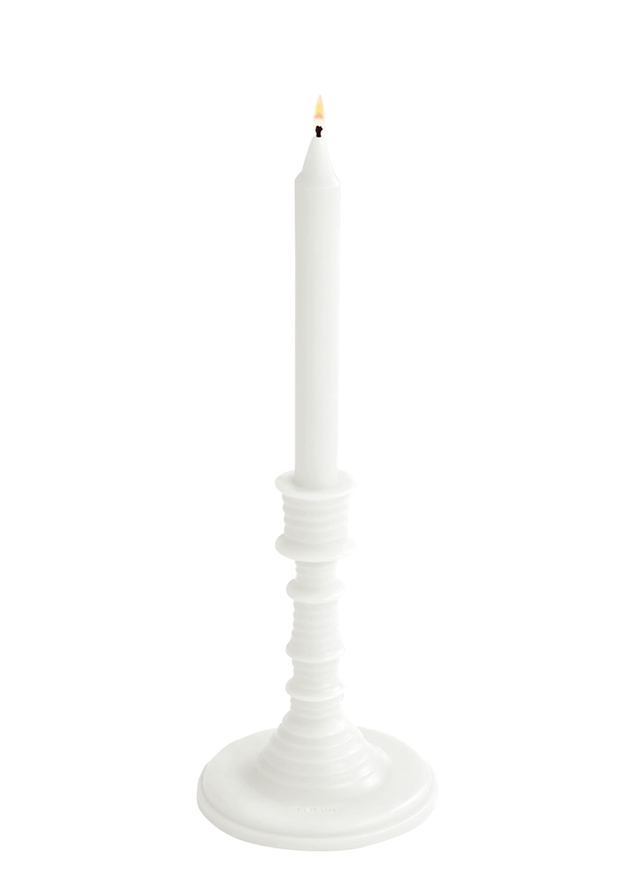 Loewe Oregano Wax Candleholder 330g, Candlestick-shaped Candle, Aromatic Perfume of a Mediterranean Herb Garden, Woody and Amber Notes, 330g
