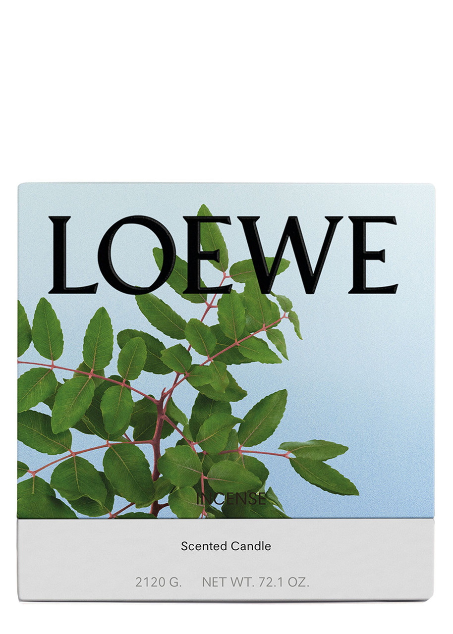  Loewe Incense Candle - Large 2120g, Candle, Mid-intensity Fragrance, Balsamic, Woody Scent, Sweet, Fresh Notes, Large, 2120g 