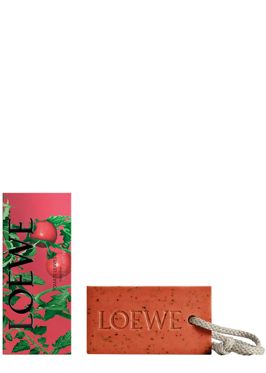 LOEWE LOEWE TOMATO LEAVES SOLID SOAP 290G, SOLID SOAP, TOMATO LEAVES FRAGRANCE, FRESH AND GREEN SCENT, VER