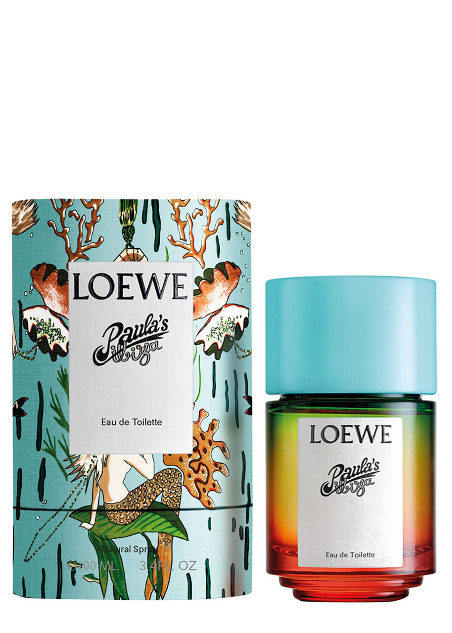  Loewe Paula's Ibiza Eau De Toilette 100ml, Perfume, Fragrance, Floral, Aquatic And Ambery, Driftwood, Sand Lily And Frangipani Flowers, 100ml 