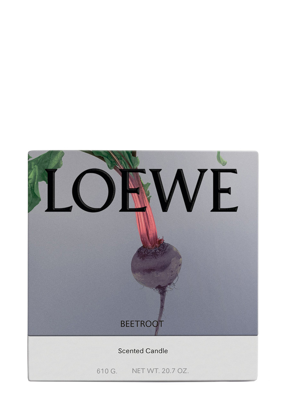  Loewe Beetroot Candle - Medium 610g, Candle, Beetroot, High-intensity Fragrance, Fruity Scent, Handcrafted, Fresh Aroma, Medium, 610g 