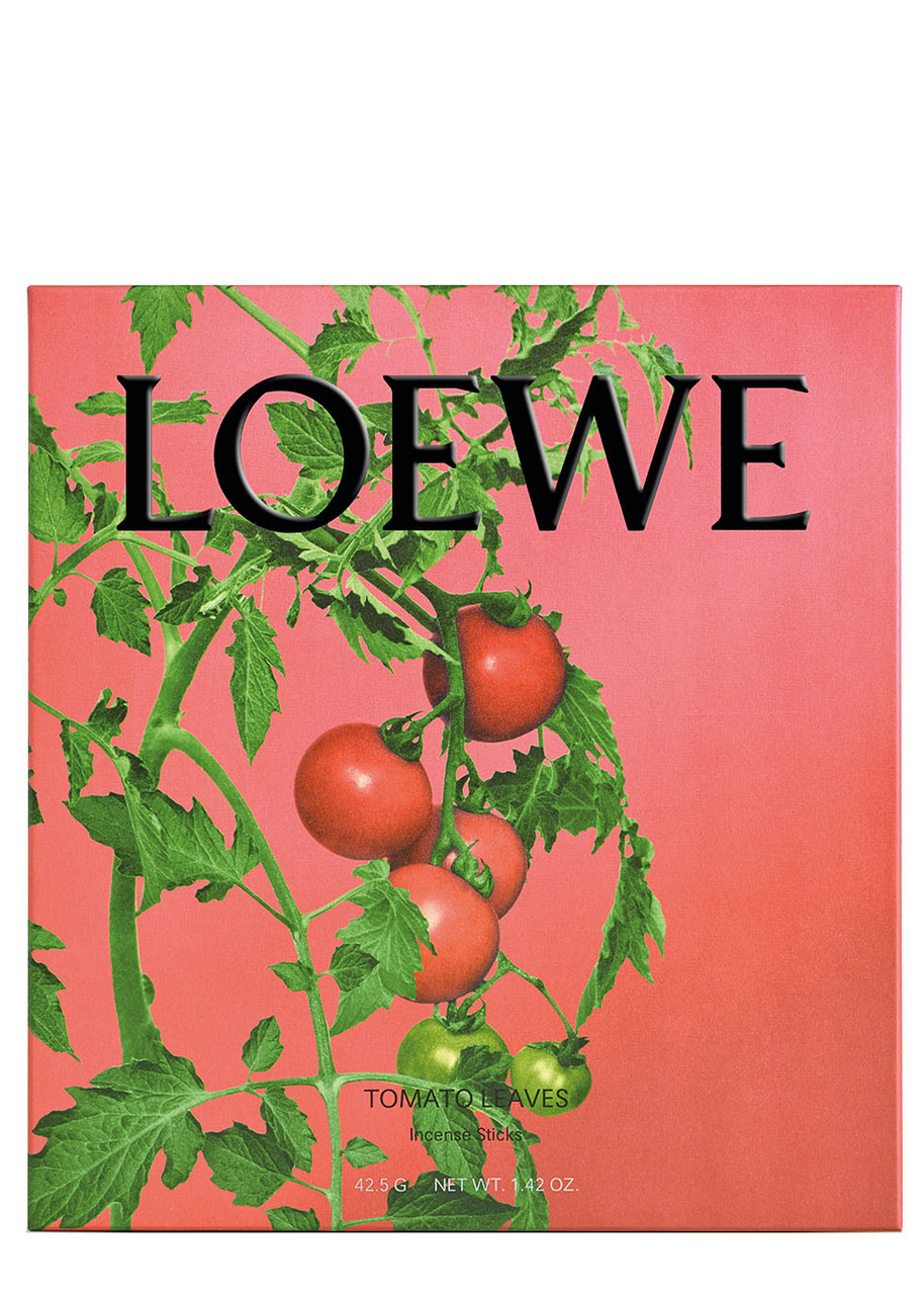  Loewe Tomato Leaves Incense Sticks Set 42.5g, Green Scent Evoking The Fresh, Verdant Aroma Of Tomato Vines, Cassis Berries 