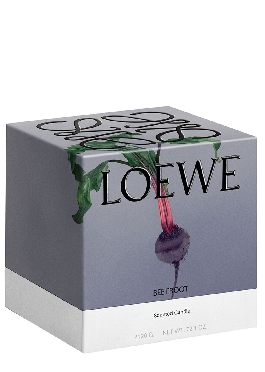  Loewe Beetroot Candle - Large 2120g, Candle, Beetroot, High-intensity Fragrance, Fruity Scent, Handcrafted, Fresh Aroma, Large, 2120g 